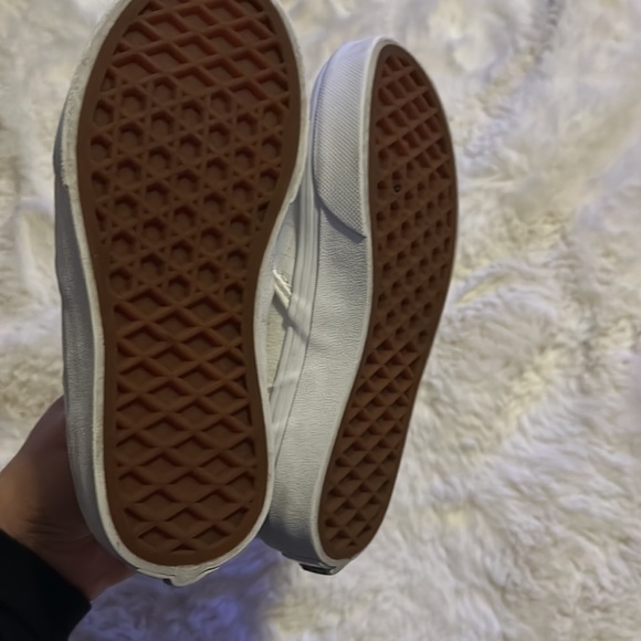Toddler white checkered vans - Picture 2 of 2